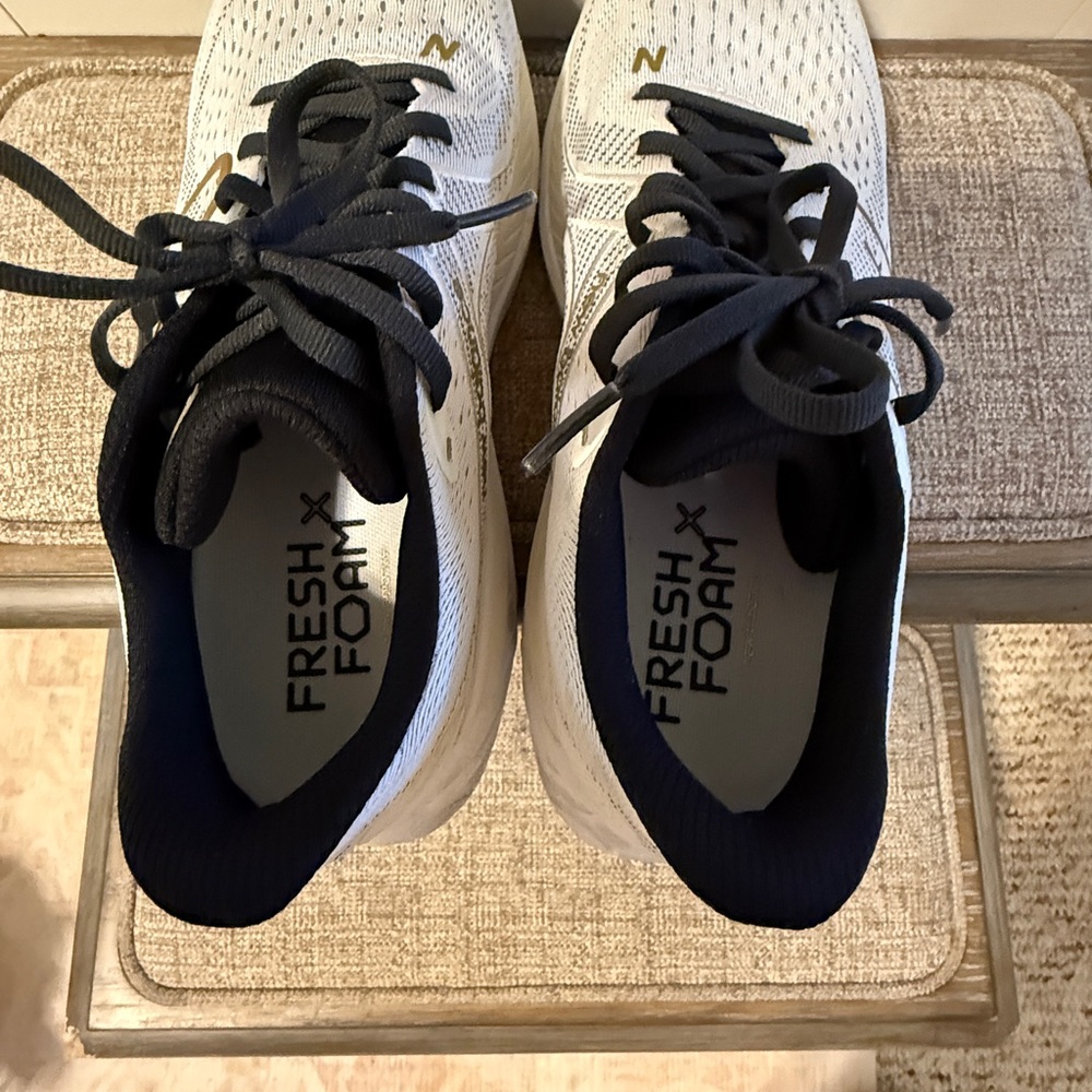 New Balance Fresh Foam Black and White Sneakers